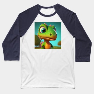 Baby Dinosaur Dino Bambino - Elias Baseball T-Shirt